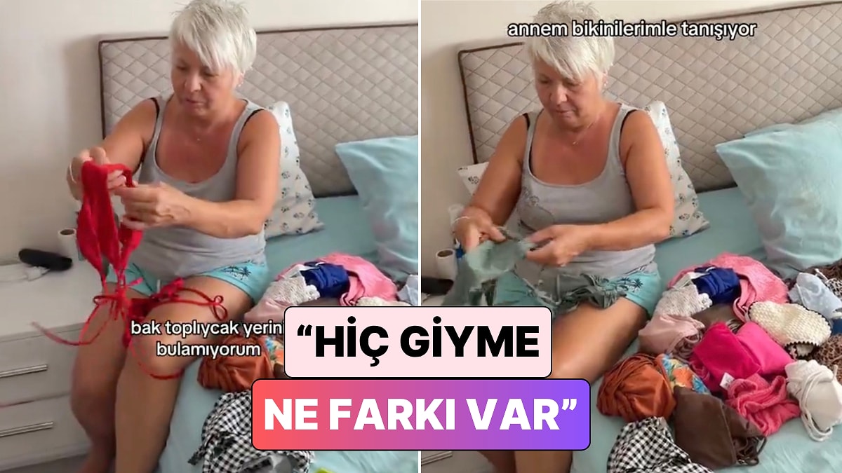 Kızının Bikinilerini Gören Annenin Filtresiz Yorumları İzleyenleri Güldürdü: "Bu Nereyi Kapatıyor Acaba?"
