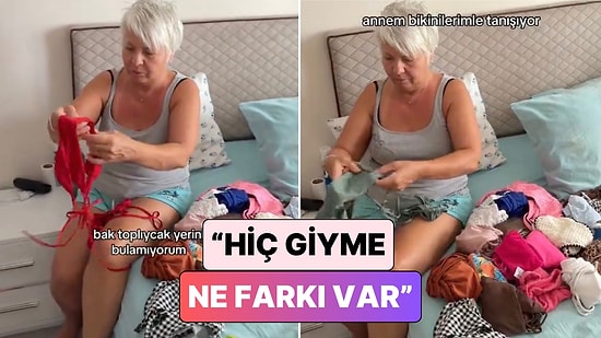 Kızının Bikinilerini Gören Annenin Filtresiz Yorumları İzleyenleri Güldürdü: "Bu Nereyi Kapatıyor Acaba?"