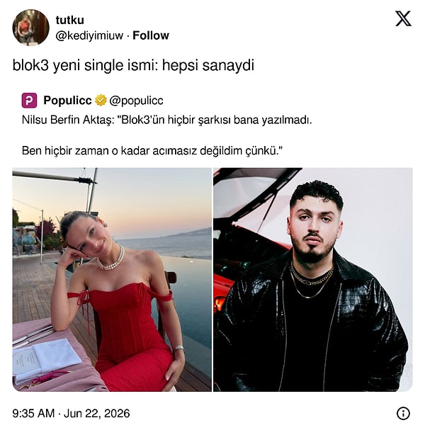 Yeni single yolda demek.