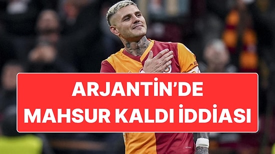 Mauro Icardi Nafaka Ödemelerindeki Sorun Nedeniyle Arjantin’de Mahsur Kaldı İddiası