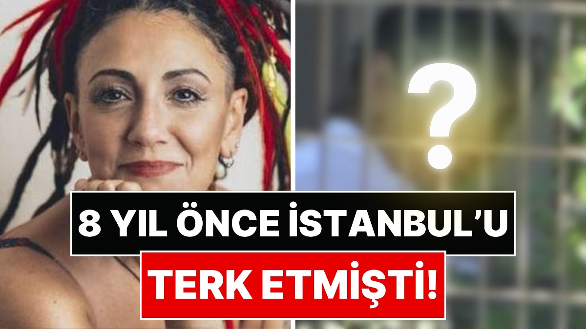 8 Yıl Önce İstanbul'u Terk Etmişti: Sırra Kadem Basan Özlem Tekin Yıllar Sonra İlk Kez Görüntülendi!