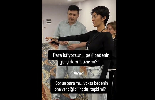 So, what exactly is happening in the video?