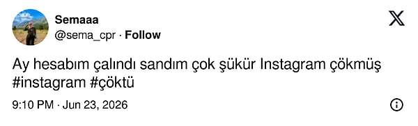 Dua edelim de META hesabımızı kapatmış olmasın.