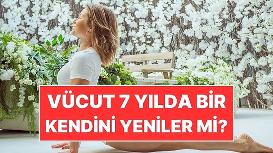 Vücudumuzun Kendini 7 Yılda Bir Yenilediği Sözü Doğru mu?