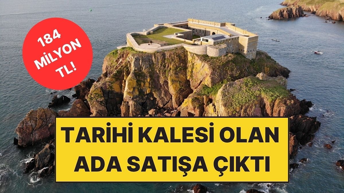 Üzerinde Kale Olan Ada Satışa Çıktı: Fiyatı 184 Milyon TL