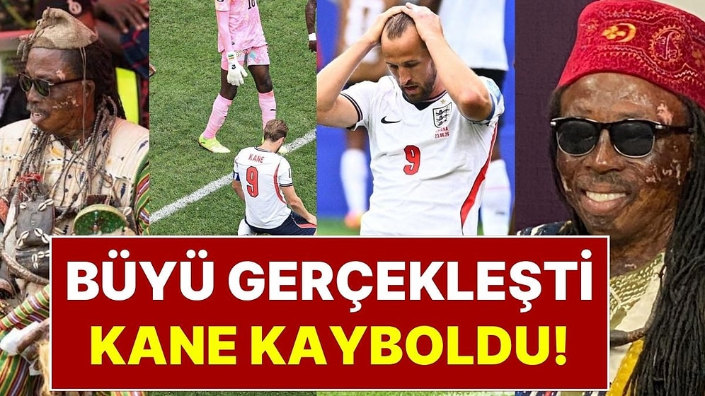 Ganalı Büyücünün Kehaneti Gerçek Oldu: Harry Kane Dünya Kupası'nda Sahada Kayboldu!
