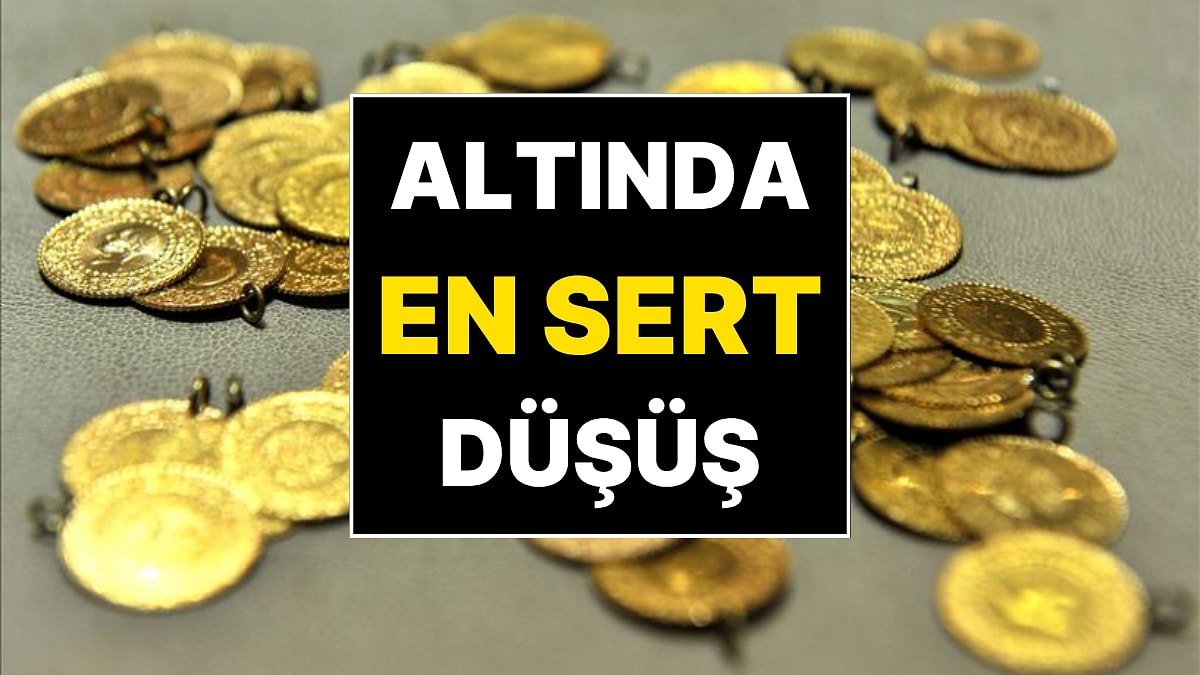 Altında 2 Haftanın En Sert Düşüşü! Altın Fiyatlarında Neler Oluyor?