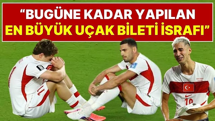 New York Times'tan Milli Takım İçin Olay Sözler: "Bugüne Kadarki En Büyük Uçak Bileti İsrafı"
