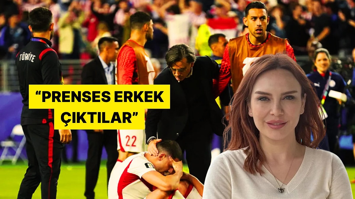 Gazeteci Bahar Feyzan'dan Milli Takım Oyuncularına "Prenses Erkek" Benzetmesi