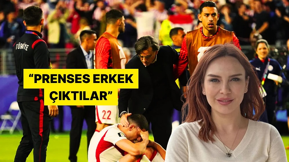 Gazeteci Bahar Feyzan'dan Milli Takım Oyuncularına "Prenses Erkek" Benzetmesi