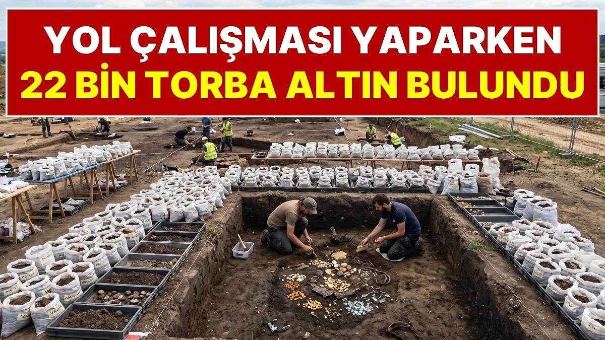 Tarla Diye Biliniyordu, Altın Fışkırdı: Otoyol Yaparken 22 Bin Torba Altın ve Tarihi Eser Bulundu