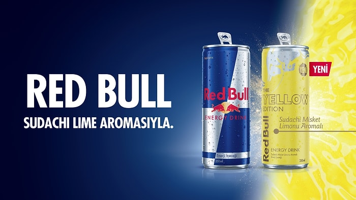 Red Bull Yellow Edition ile Yazın Yeri Başkaysa: Sudachi ve Misket Limonu Aroması Kalıcı Olarak Raflarda