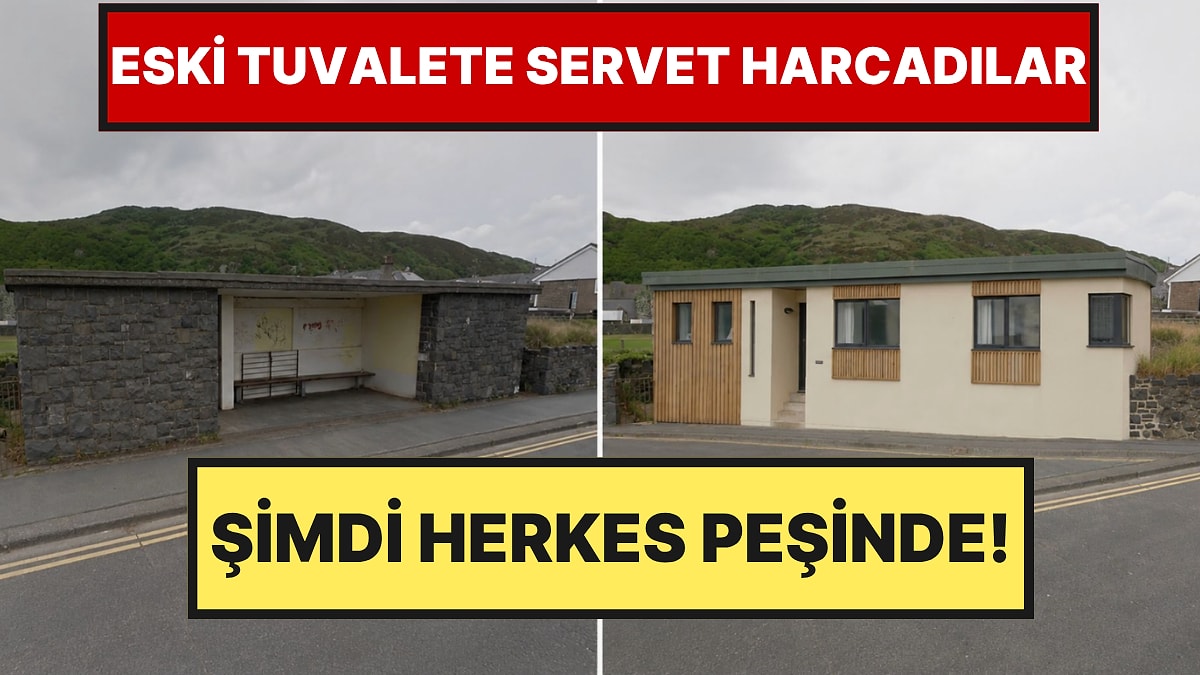 Kullanılmayan Umumi Tuvaleti Milyonluk Deniz Manzaralı Eve Dönüştürdüler