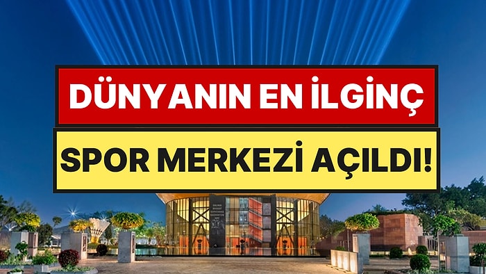 7 Bin Metrekarelik Badminton Topu Şeklinde Spor Merkezi İnşa Ettiler
