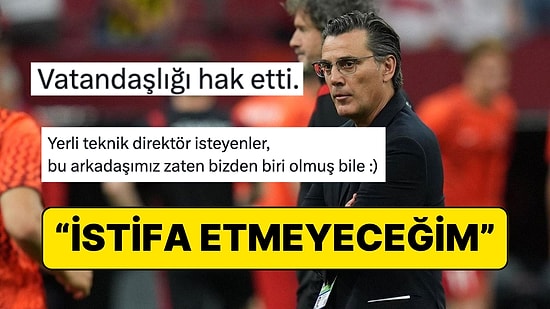Montella'nın Sürpriz "İstifa Etmeyeceğim" Sözlerine Tepkiler Yükseldi