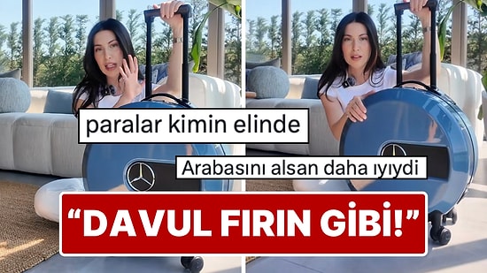 Bir TikTok Kullanıcısının Lüks Araba Markası Tasarımlı Bavulu Gündem Oldu: Fiyatını Duyanlar Şoke Oldu