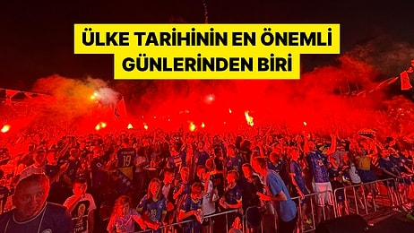 Son 32 Turuna Çıkan Bosna Hersek'te Sokaklar Bayram Yerine Döndü