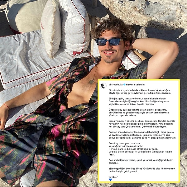 Following a terrifying incident, Oktay Çubuk chose to stay out of the public eye for a long time. However, after a full two months, he broke his silence with an extensive statement on his social media account.