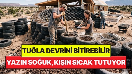 Tuğlaların Yerini Aldı: Evler Yazın Serin, Kışın Sıcak Oluyor