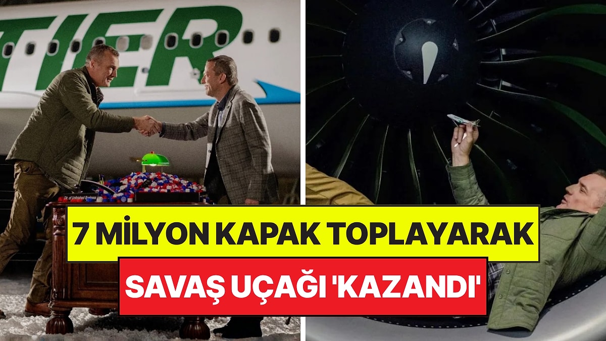 Tek Başına 7 Milyon Kapak Topladı: Ödül Olarak Savaş Uçağı 'Kazandı'