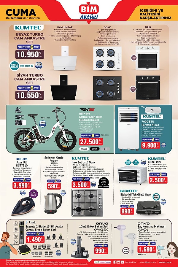 KUBA RSI X Pro Katlanır Kalın Teker Elektrikli Bisiklet 27.500 TL