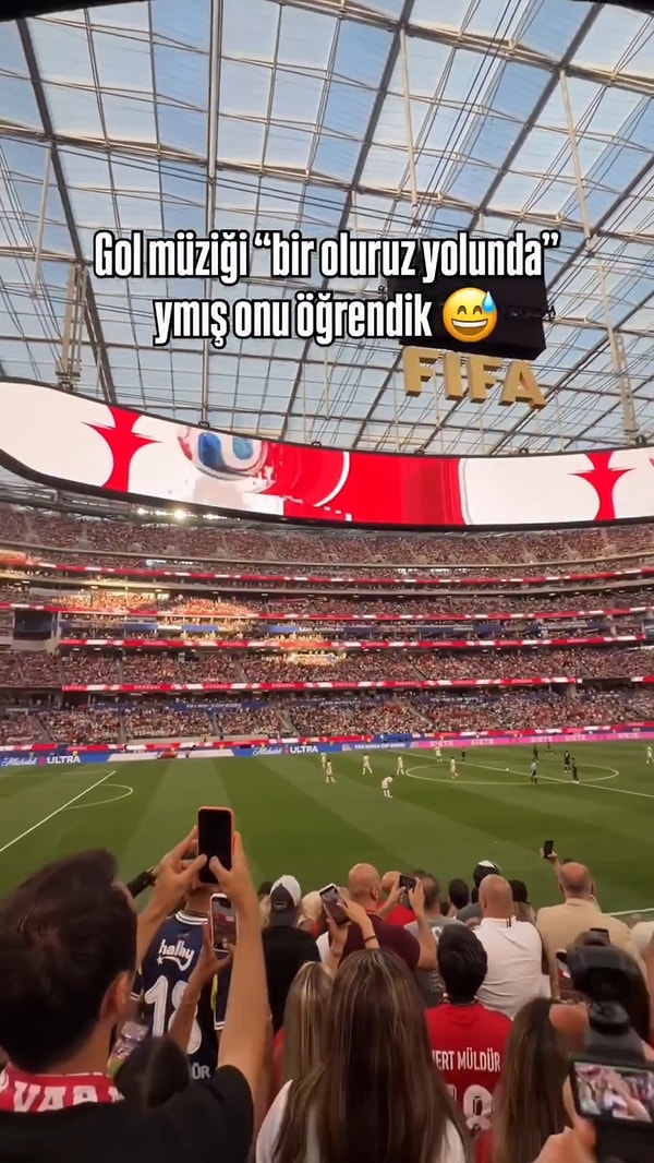 A Milli Takım'ın Dünya Kupası'nda atacağı ilk gol sonrası stadyumda hangi şarkının çalınacağı sorusu sonunda yanıt buldu.