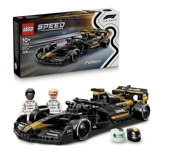 F1 yarış dünyasının heyecanını ve yaratıcı yapım sürecini ev taşıyan özel tasarım oyun seti!