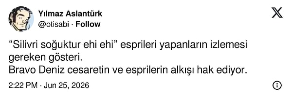 Gösterinin klişeleri ters yüz ettiği düşüncesi de yaygın bir kanıydı.