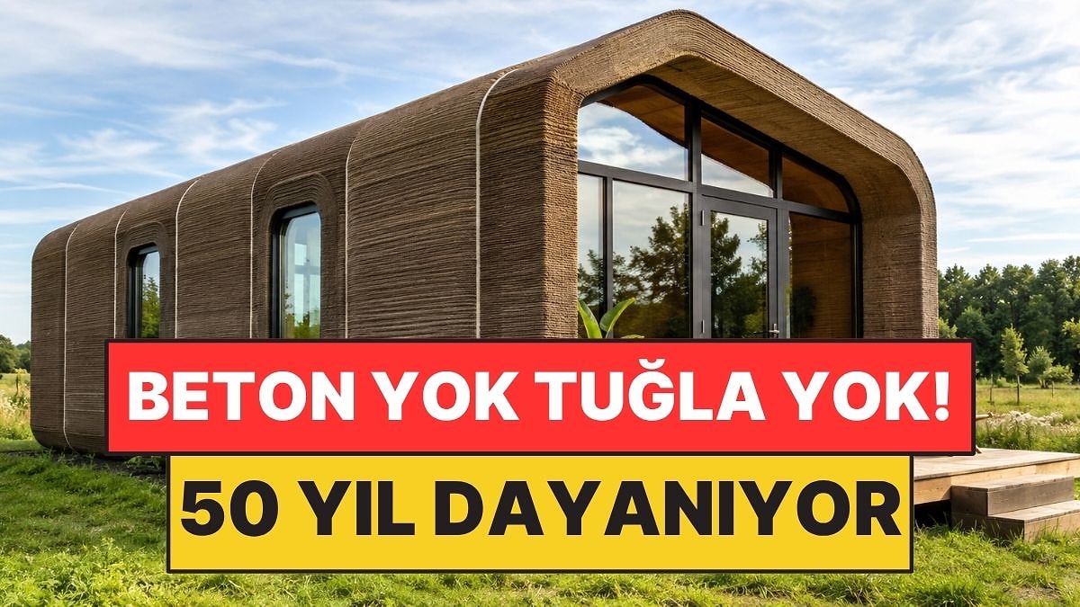 Betonsuz Tuğlasız Ev: 24 Saatte Kurulup 50 Yıl Dayanıyor!