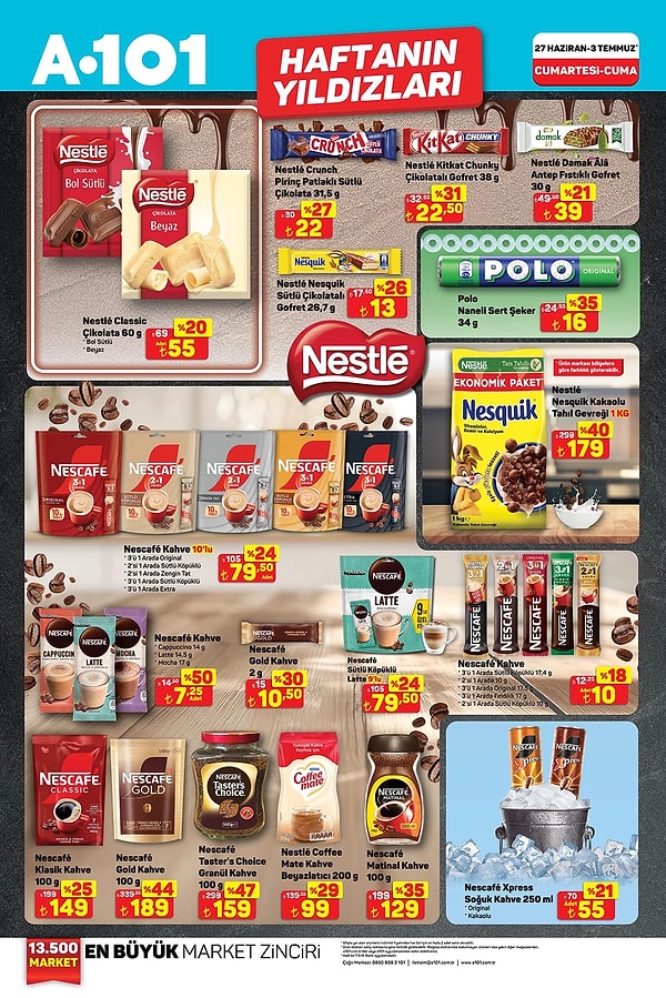 Nestlé Classic Çikolata 60 g (Bol Sütlü / Beyaz) 55 TL