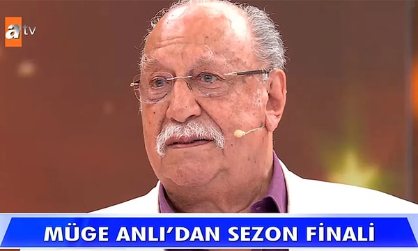 Programdan ayrılmak isteyen Rahmi Özkan'ı Müge Anlı ikna etmiş.