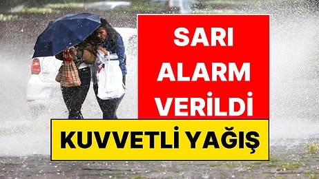 Meteoroloji Paylaştı: 9 Kentte Kuvvetli Yağış Olacak