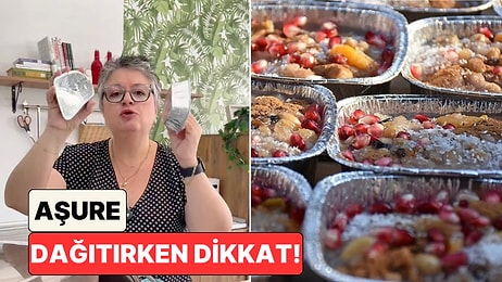 Uzman Gıda Mühendisi Tuğba Bayburtluoğlu: Aşureleri Alüminyum Kaplara Koymayın!