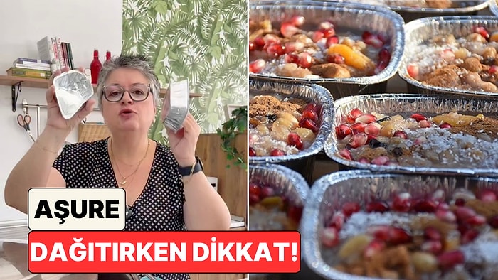 Uzman Gıda Mühendisi Tuğba Bayburtluoğlu: Aşureleri Alüminyum Kaplara Koymayın!