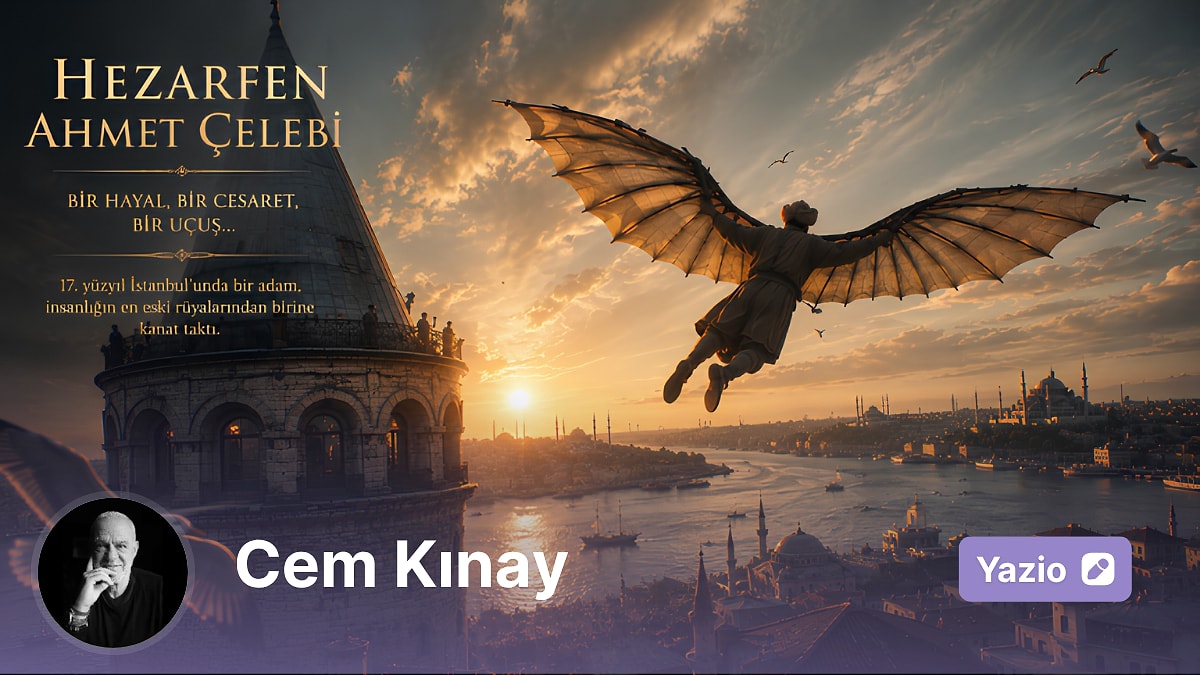 Galata'dan Gökyüzüne: Hezarfen Ahmet Çelebi ve İnsanlığın Bitmeyen Uçma Hayali