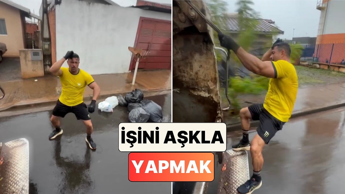 Tarkan Şarkıları Eşliğinde İşini Yapan Brezilyalı Temizlik Görevlisi Sosyal Medyada Viral Oldu