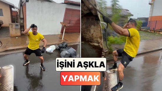 Tarkan Şarkıları Eşliğinde İşini Yapan Brezilyalı Temizlik Görevlisi Sosyal Medyada Viral Oldu