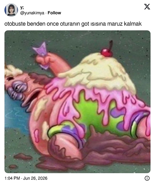 Geldi o mevsim...