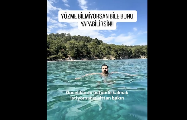 Videoda uygulamalı olarak gösterilen bu yöntem, aslında suyun kaldırma kuvvetini en verimli şekilde kullanma esasına dayanıyor.