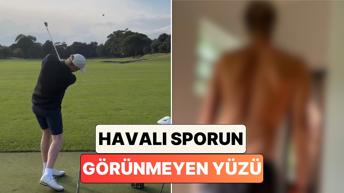 Yıllarca Golf Oynayan Bir Adam Omurgasının Geldiği Hali Paylaştı