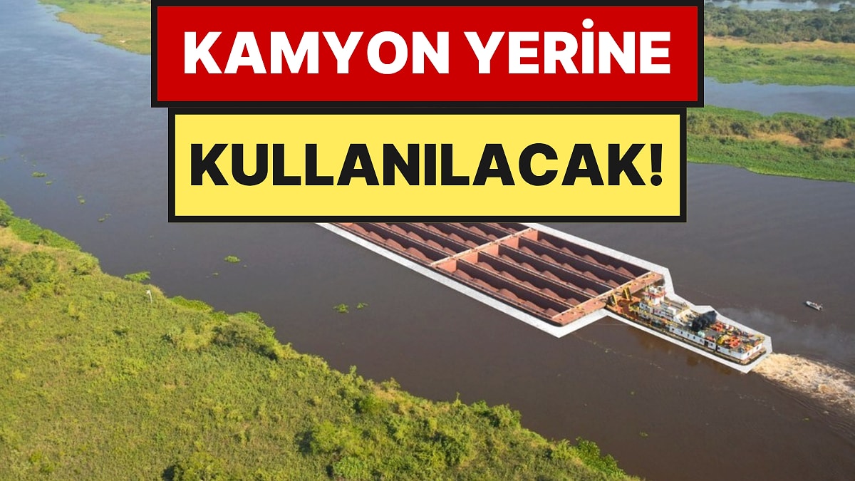 Kamyon Yerine Kullanılacak: Onlarca Kamyonun Yükünü Tek Seferde Götürüyor