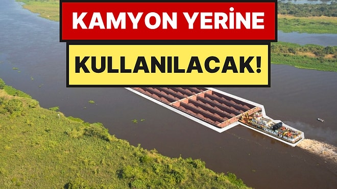 Kamyon Yerine Kullanılacak: Onlarca Kamyonun Yükünü Tek Seferde Götürüyor