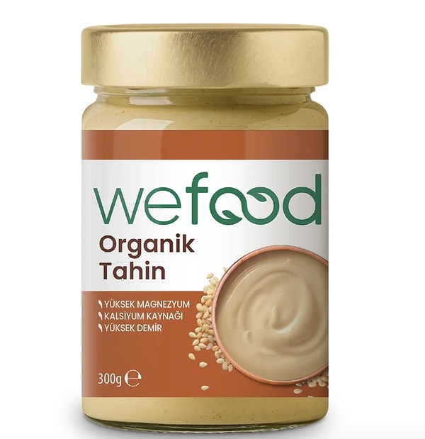 Wefood marka organik tahinde sepette tam %10 ekstra indirim kodumuz var!