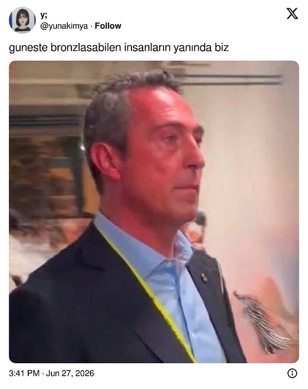 Sonrasında gelen çile var bir de.