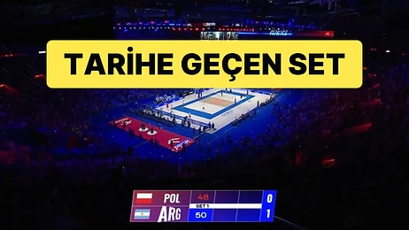 VNL Erkekler Polonya-Arjantin Maçında Rekor Kırıldı: İlk Set 48-50 Bitti
