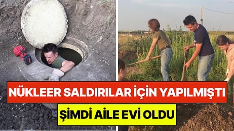 Nükleer Saldırılardan Kaçmak İçin Yapılmıştı: Şimdi Altı Kişilik Bir Ailenin Yeni Evi Oldu