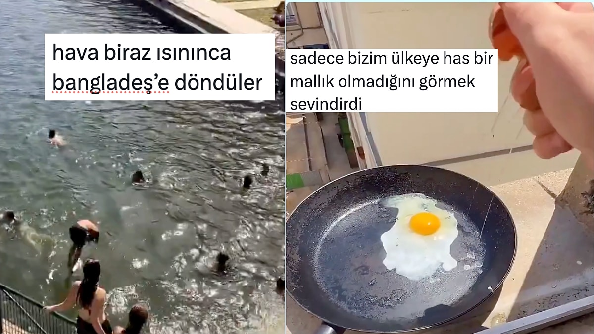 Ejderha Sıcaklarıyla Cebelleşen Avrupa Hakkında İki Çift Lafı Olan Kişiler