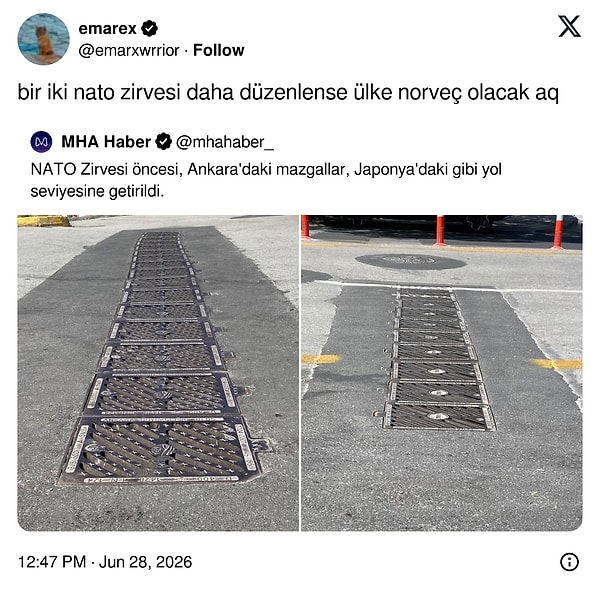 Mazgallar en çok dikkat çeken parçalardandı.