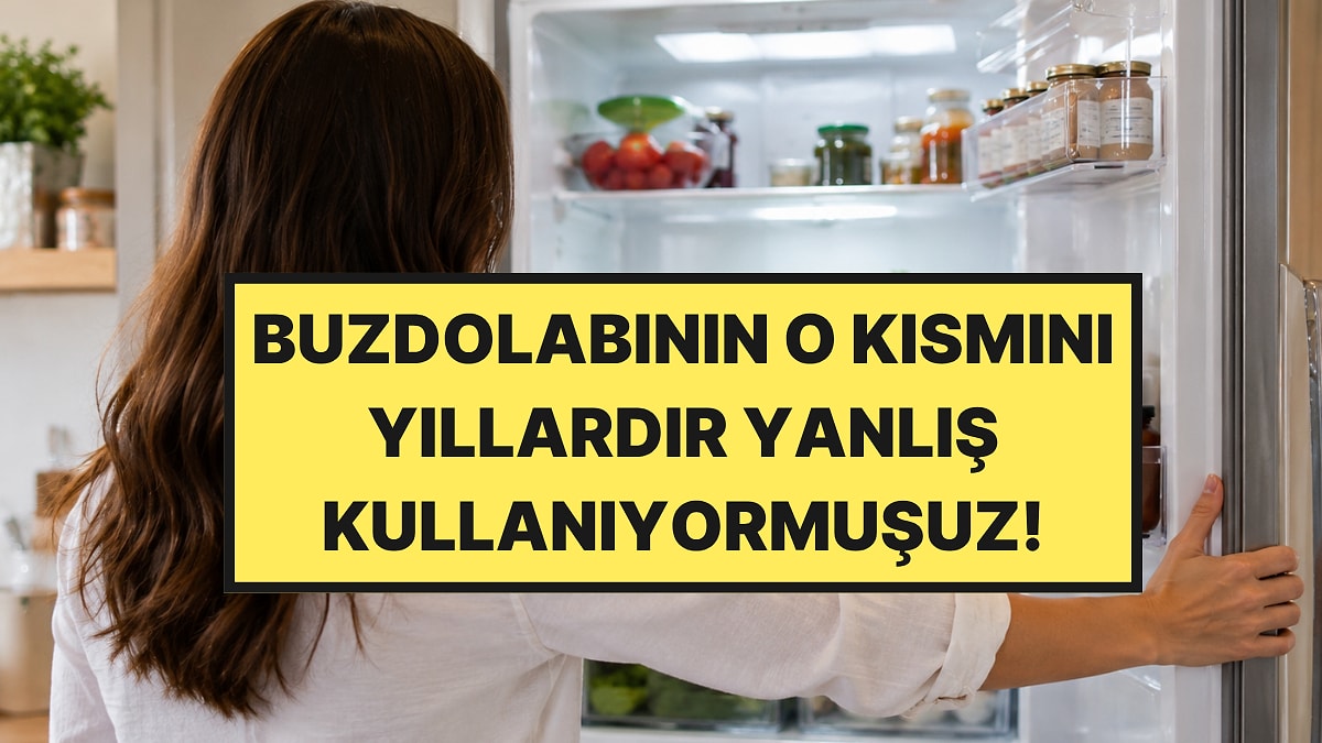 Buzdolabının O Kısmını Böyle Kullananlar Sebze ve Meyveleri Daha Uzun Süre Taze Tutuyor