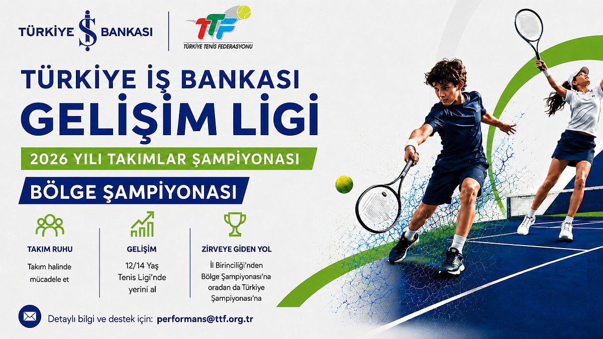 Türkiye İş Bankası Gelişim Ligi'nde Bölge Şampiyonası Heyecanı Başlıyor